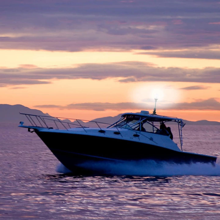 Uadme Ankerlicht, Weiss Marine Ankerlicht 12V - 24V Boot 360° Ankerlicht LED Navigationssignallicht