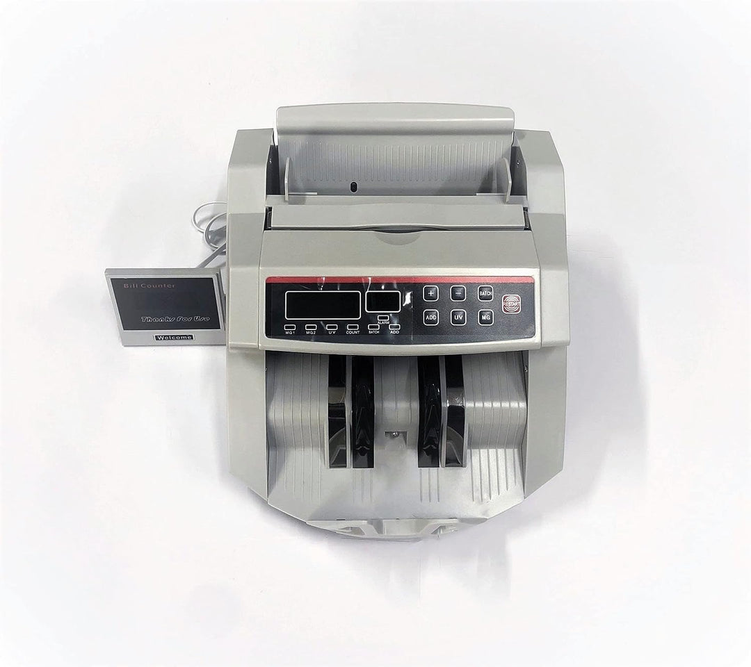 TEMPO DI SALDI Professioneller Banknotenzähler mit Falschgelddetektor und LED-Display