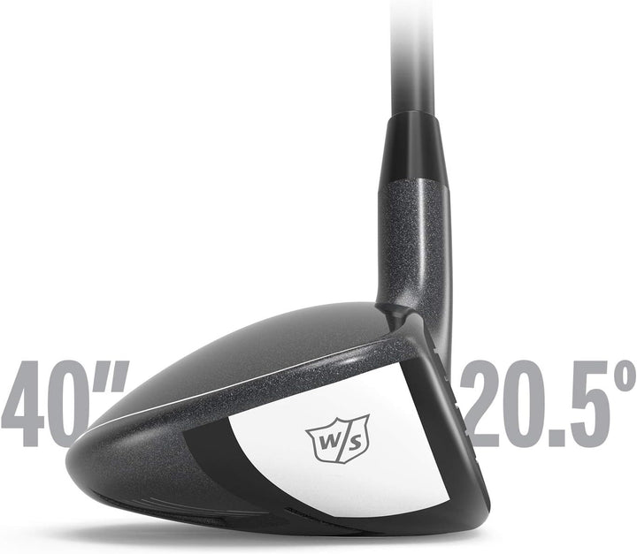 Wilson Staff Iron Set, Launch Pad, Racket Set for Women, Right Hand RH Hybrid, RH Hybrid
