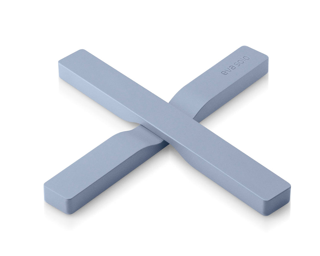 EVA SOLO | 2 Magnetischer Untersetzer Blue Sky | Kann über Kreuz gelegt und für Zwei Auflaufformen g