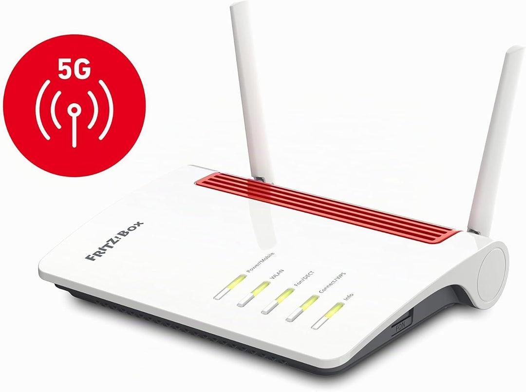 AVM FRITZ!Box 6850 5G International (Mobilfunk-Internet bis zu 1.300 MBit/s, WLAN AC+N bis 866 (5 GH