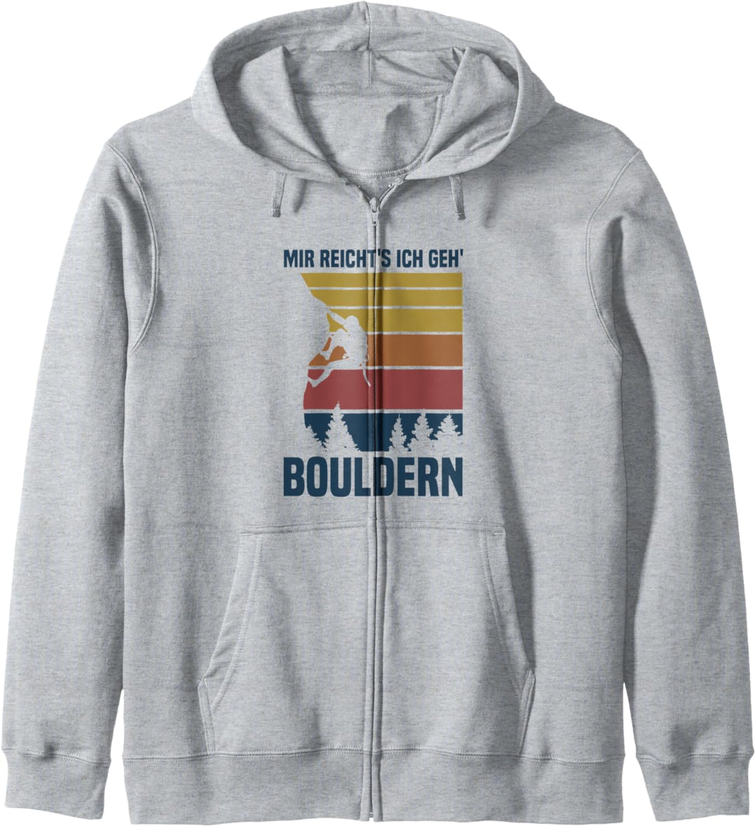 Mir reicht's ich geh' Bouldern Klettern Kapuzenjacke