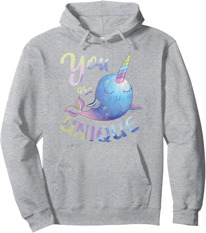 Lustiger Narwal Sie sind das einzige Einhorn des Meeresgesch Pullover Hoodie