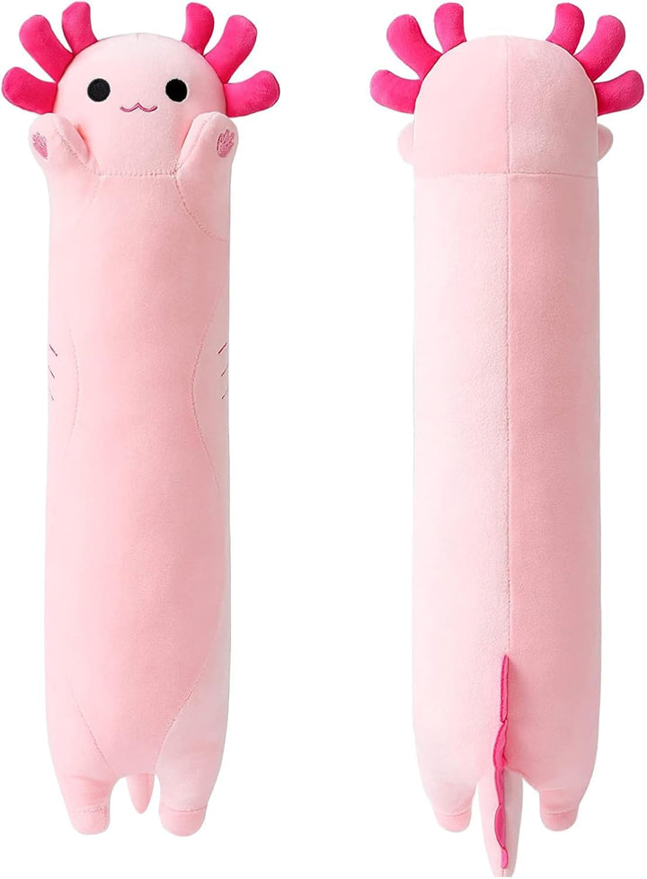 shownicer Plüschtier Axolotl Kuscheltier Stofftier Kawaii Axolotl Plüsch Kissen Spielzeug Axolotl Wu