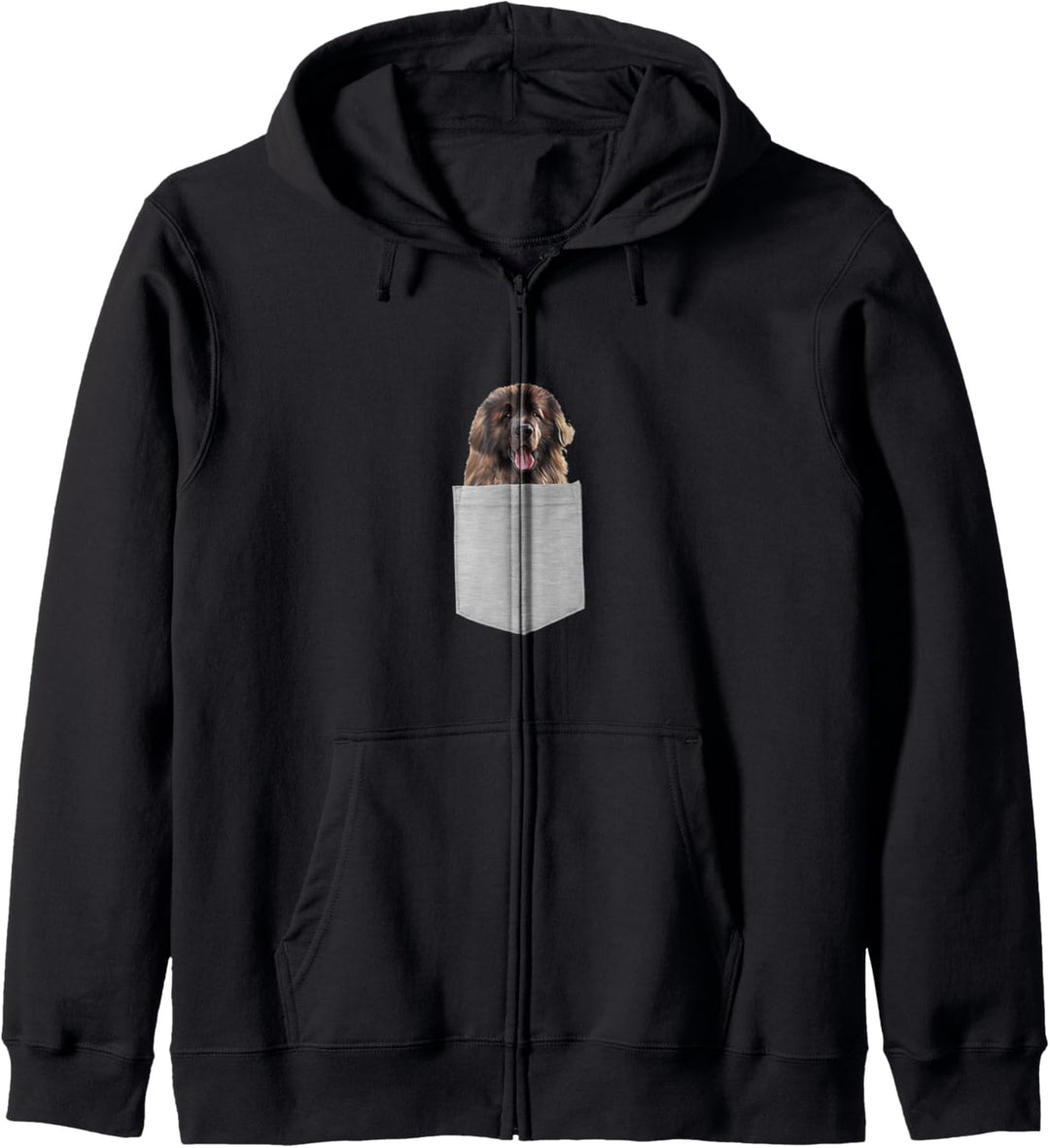 Dog in Your Pocket Leonberger Kapuzenjacke