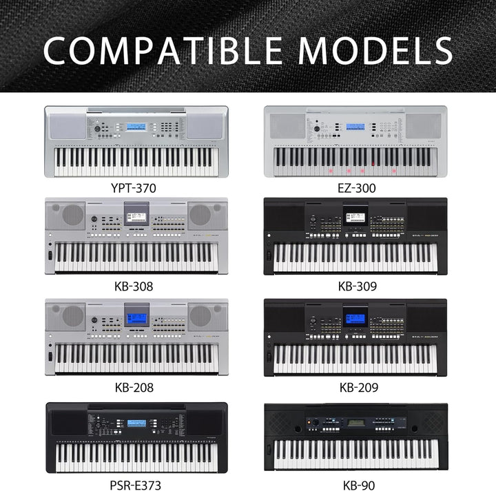 Staubschutz für Klaviertastatur mit 61 Tasten, kompatibel mit Sequential Prophet-5/Korg Pa4X Orienta
