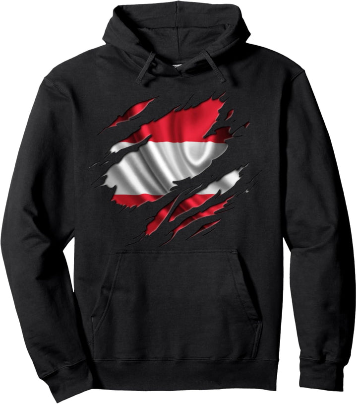 AUSTRIA Austrian Flag Österreich Pullover Hoodie