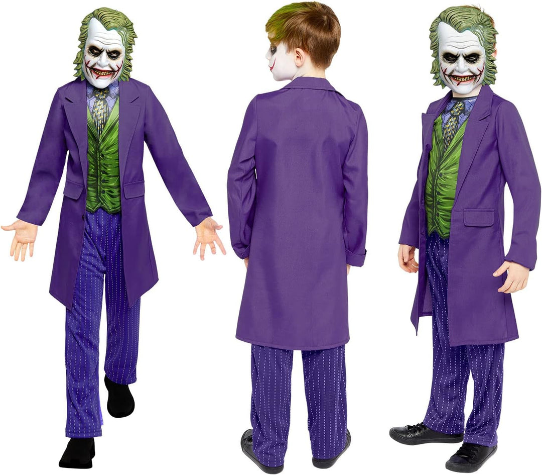 amscan Teenager-Kostüm Joker Movie Alter 12-14 Jahre, 12-14 Jahre