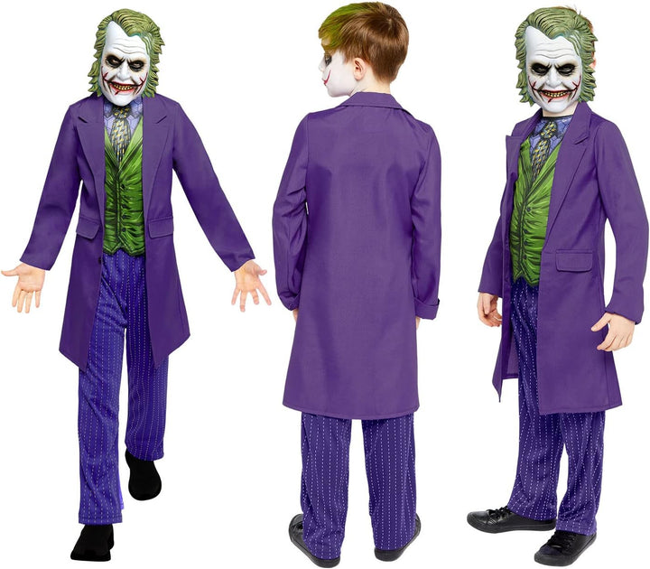 amscan Teenager-Kostüm Joker Movie Alter 12-14 Jahre, 12-14 Jahre