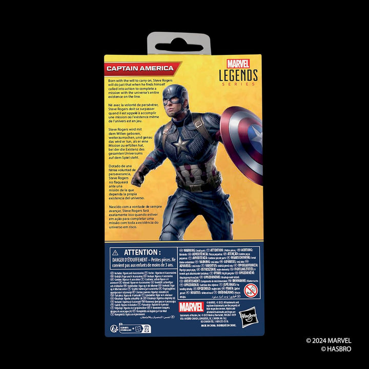 Marvel Legends Series Captain America, Avengers: EndgameAction-Figur (15 cm) zum Sammeln