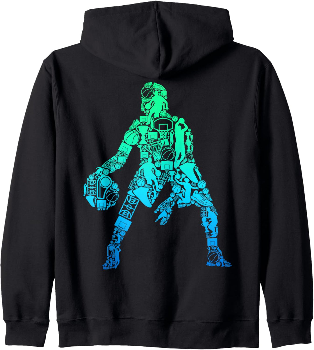 Basketball Basketballer Jungen Kinder Herren Kapuzenjacke