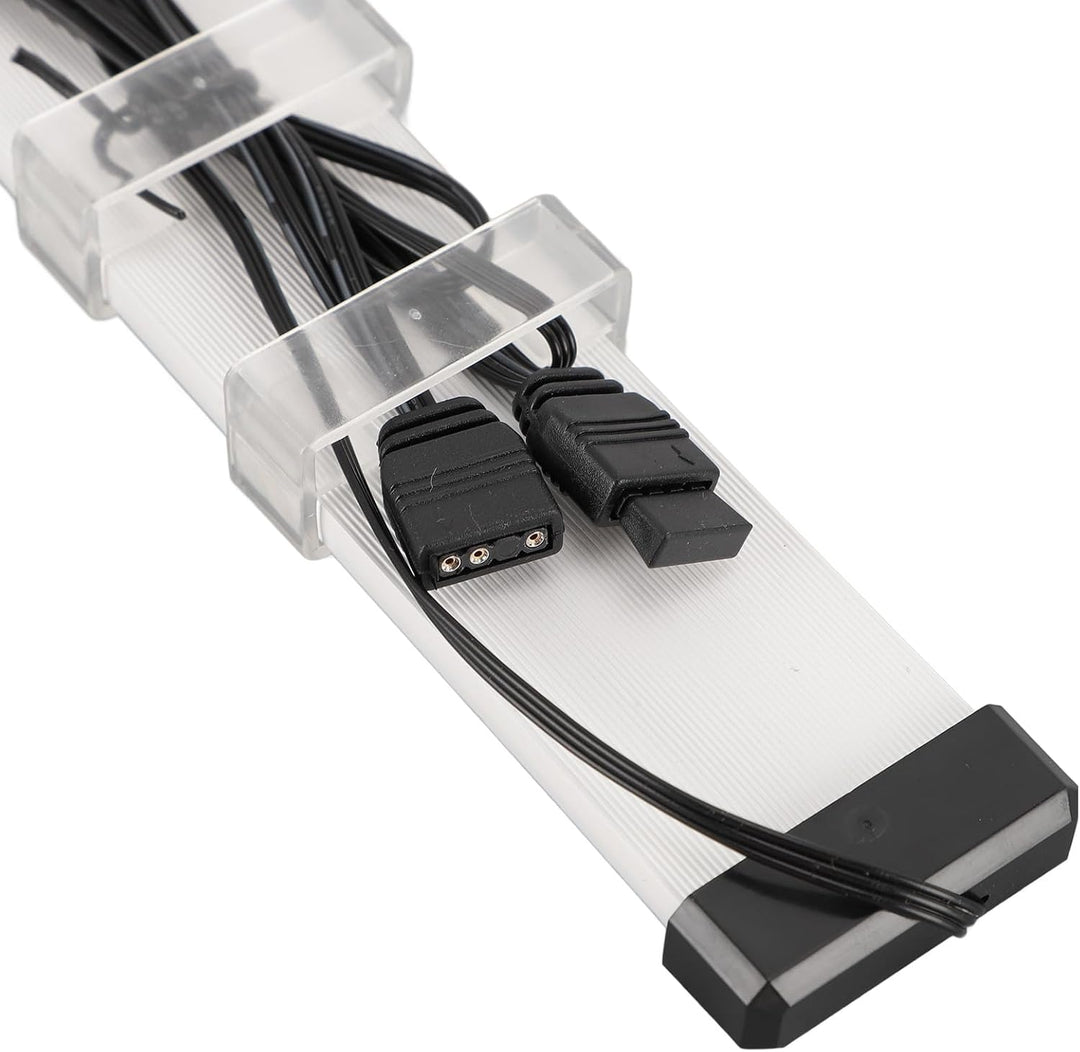 VBESTLIFE ARGB Motherboard -Kabel, 5 V 3 Pin Biegsame Silikon -RGB -Synchronisationskabel mit 120 LE