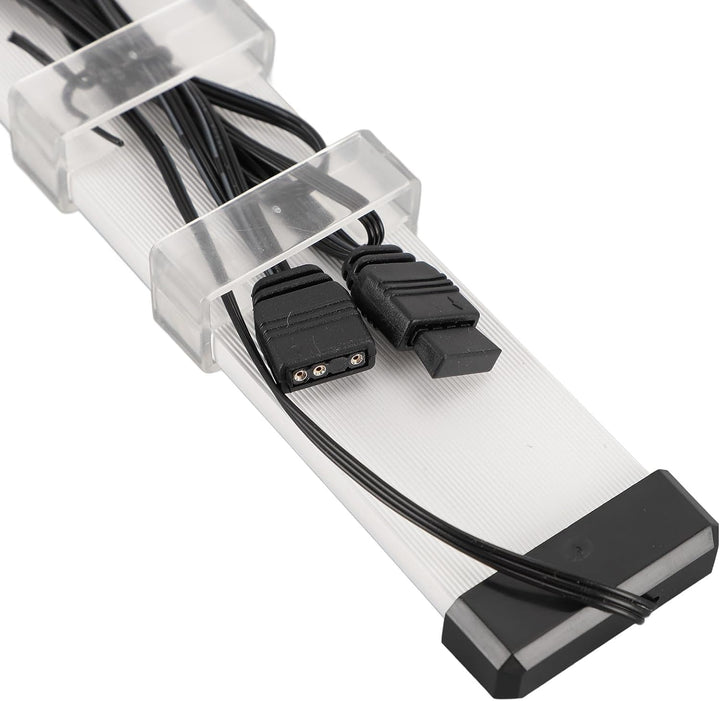 VBESTLIFE ARGB Motherboard -Kabel, 5 V 3 Pin Biegsame Silikon -RGB -Synchronisationskabel mit 120 LE