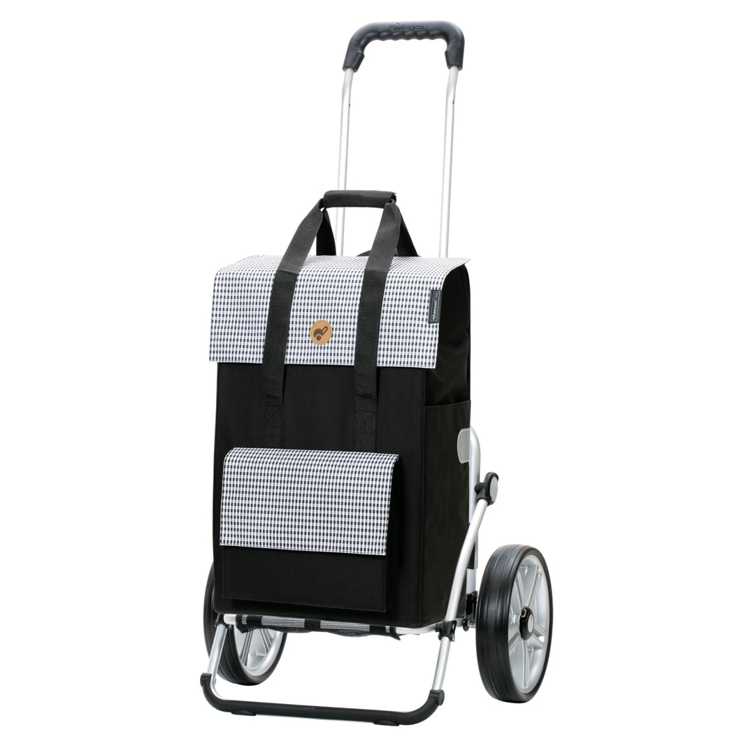 Andersen Shopper Royal mit kugelgelagertem Rad 25 cm und 54 Liter Tasche Milla