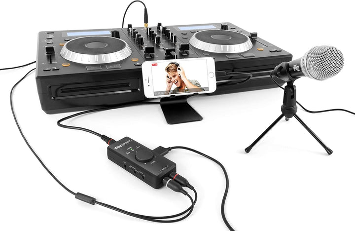 IK Multimedia iRig Stream & Stagg STC3CMXF S Serie Audiokabel Twinkabel - 2x Chinch Männlich - 2x XL