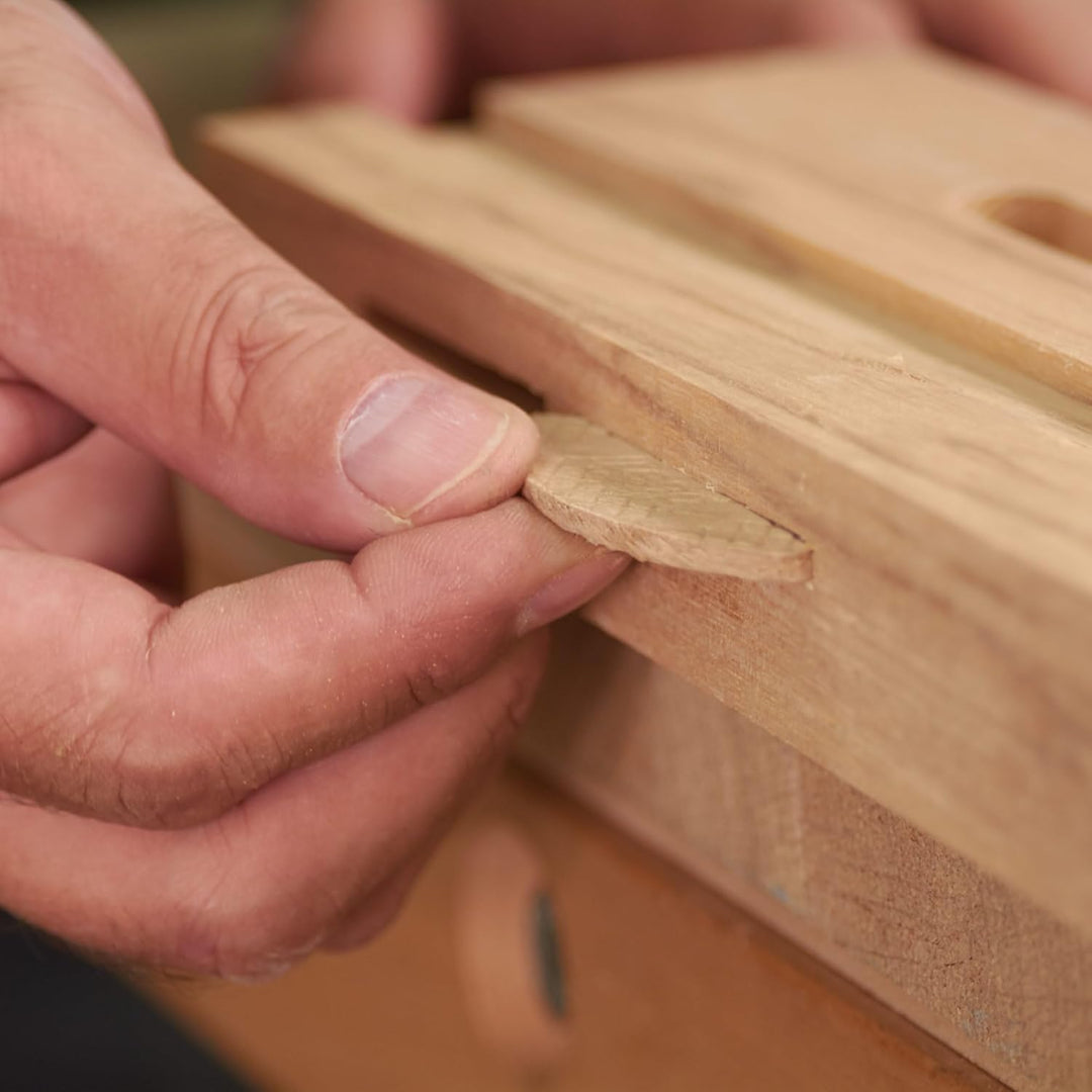 Trend 100 Stück Buchenholz Verbindungsplättchen (Nr. 10) für Holzbearbeitung, Tischlerei und Möbelba