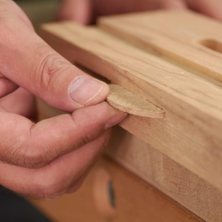 Trend 100 Stück Buchenholz Verbindungsplättchen (Nr. 10) für Holzbearbeitung, Tischlerei und Möbelba