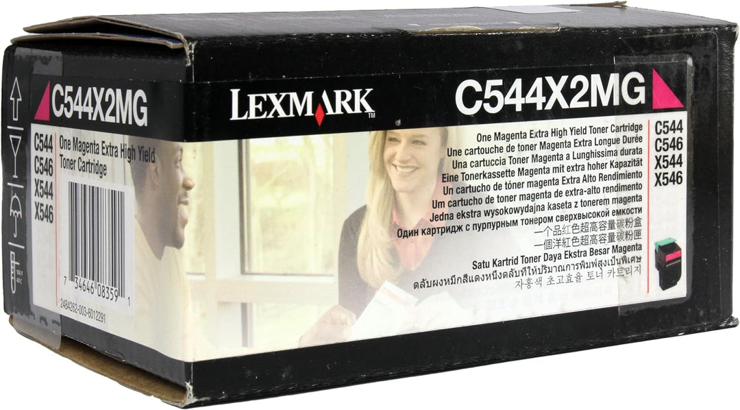 Lexmark C544X2MG C544, X544 Tonerkartusche 4.000 Seiten, magenta
