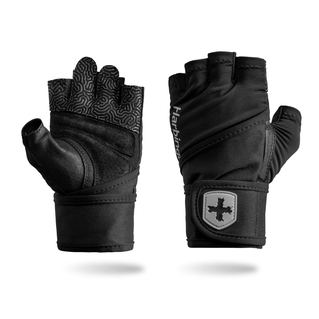 Harbinger Pro Wristwrap Handschuhe L Schwarz, L Schwarz