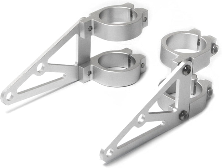 Alchemy Parts Hochwertig 39mm CNC Gebürstetes Aluminium Lenkstangen Halterung Motorrad Scheinwerfer-