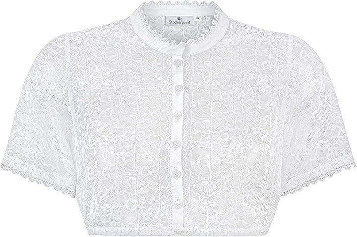 Stockerpoint Damen Lyla Bluse 38 Weiss, 38 Weiss