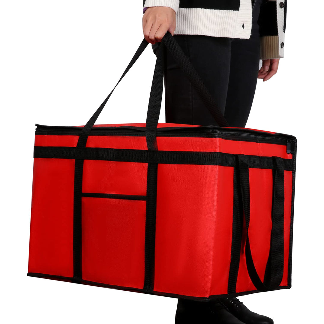 musbus Kühltasche sehr hitzebeständig isoliert, für Catering hält Lebensmittel warm Therma graue Piz