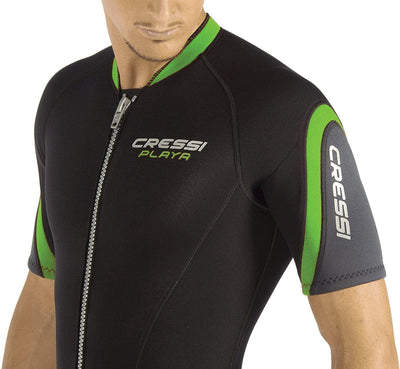 Cressi Playa Man Shorty Wetsuit – Kurzer Neoprenanzug 2.5mm aus Hochelastischem für Herren 2.5mm L S