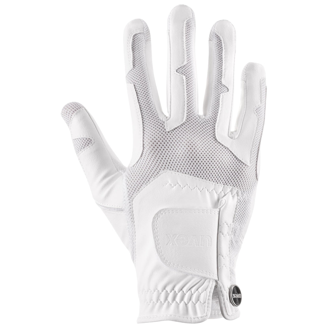 Uvex Unisex – Erwachsene Ventraxion Reithandschuhe 5-6 Weiss, 5-6 Weiss