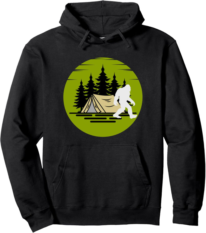 Bigfoot im Wald Sasquatch Yeti Pullover Hoodie