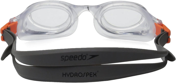 Speedo Jr. Hydrospex Classic Schwimmbrille, kein Auslaufen, Anti-Beschlag, einfache Anpassung mit UV