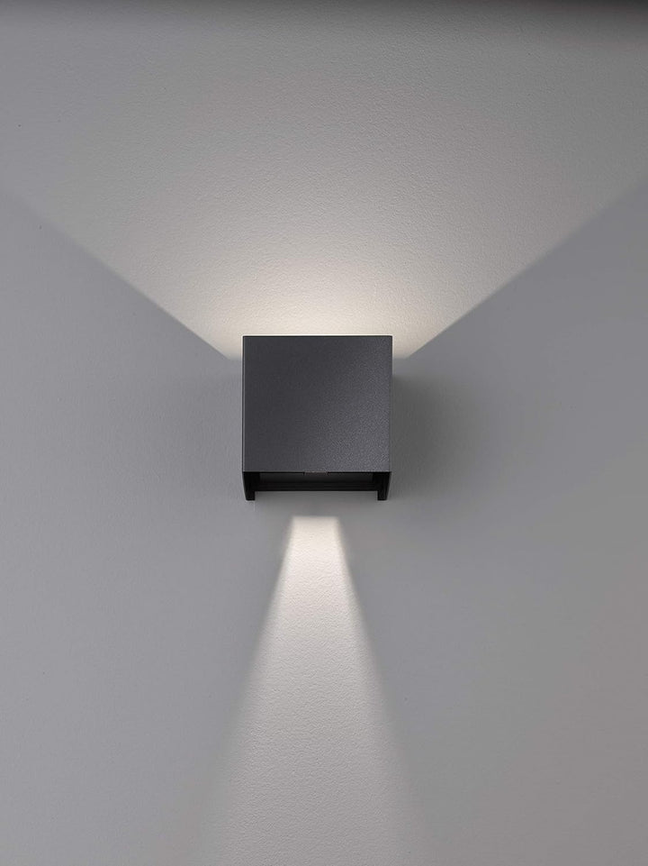 30259 LED-Wandleuchte schwarz FISCHER HONSEL 30259