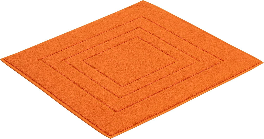 Vossen Badeteppich Feeling orange 60 x 60 cm Badeteppich 60 x 60 cm Orange, Badeteppich 60 x 60 cm O