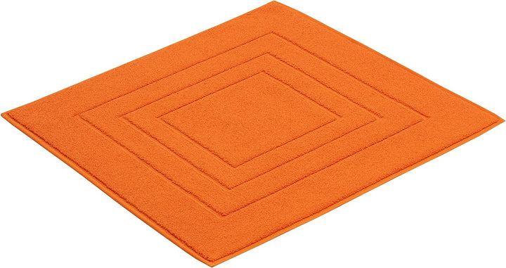 Vossen Badeteppich Feeling orange 60 x 60 cm Badeteppich 60 x 60 cm Orange, Badeteppich 60 x 60 cm O
