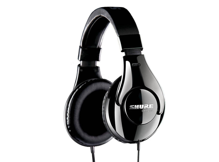 Shure SRH240A geschlossener Kopfhörer / Over-ear, geräuschunterdrückend, druckvolle Bässe und detail