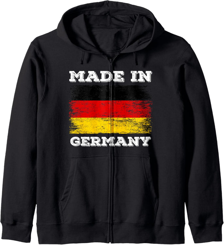 Born In Germany with German Flag Novelty Graphic Designs Kapuzenjacke