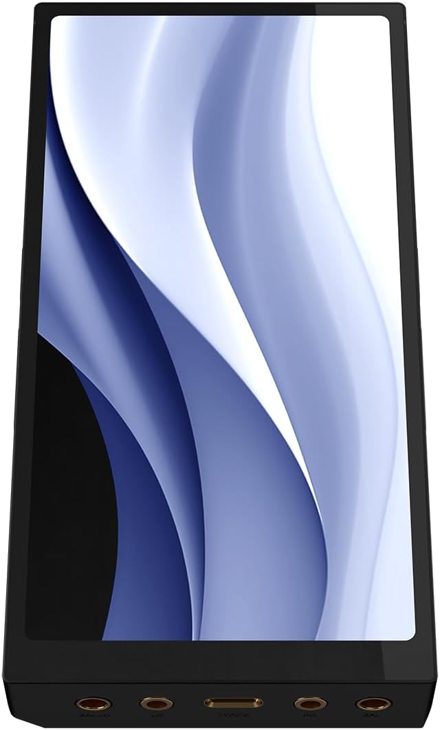 HiBy R6 Pro Max tragbarer HD verlustfreier Musik-Player (schwarz), Schwarz