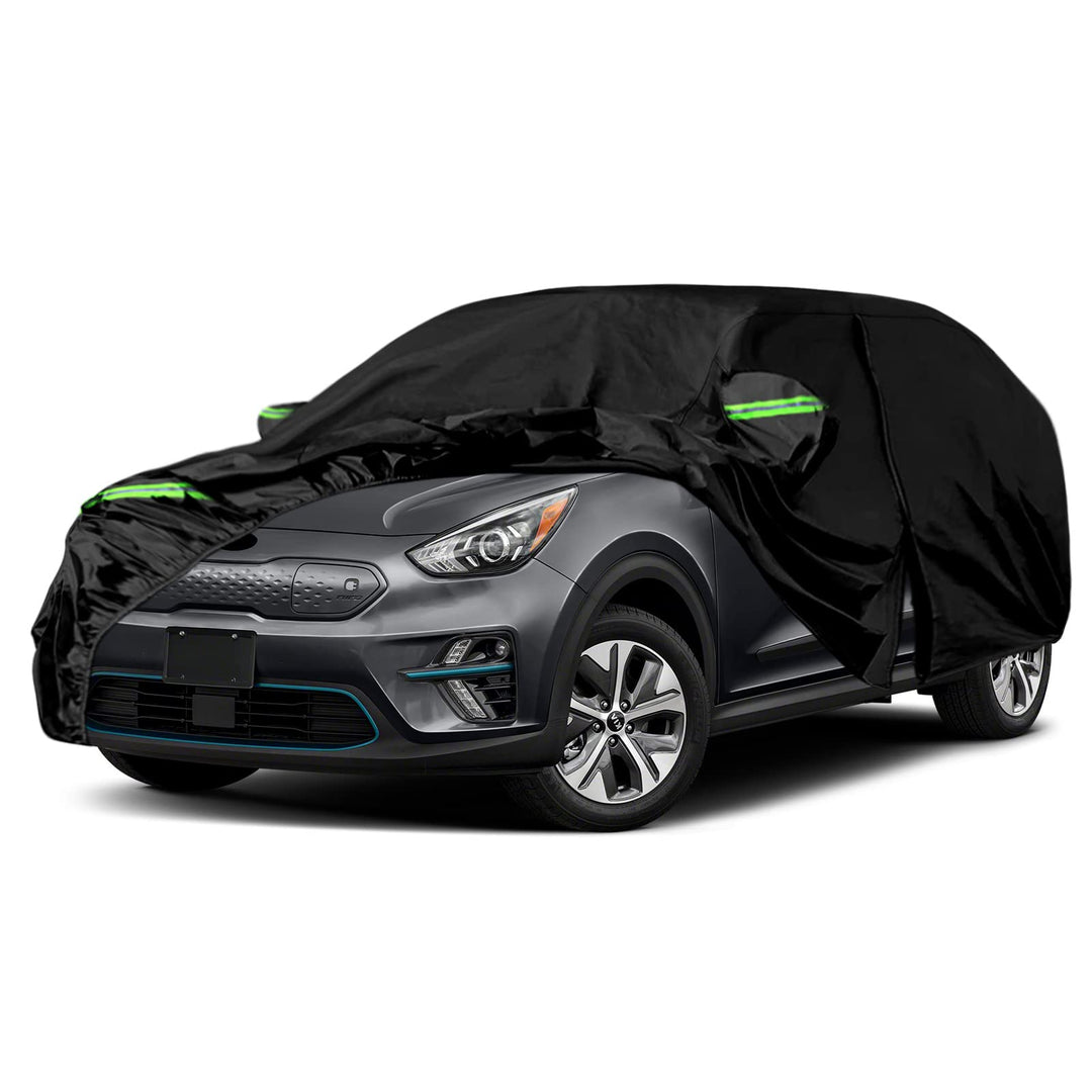 Autoabdeckung Wasserdicht Ersatz für 2016-2022 Kia NIRO/E-NIRO/EV/HEV/PHEV, Vollgarage Autoplane Out
