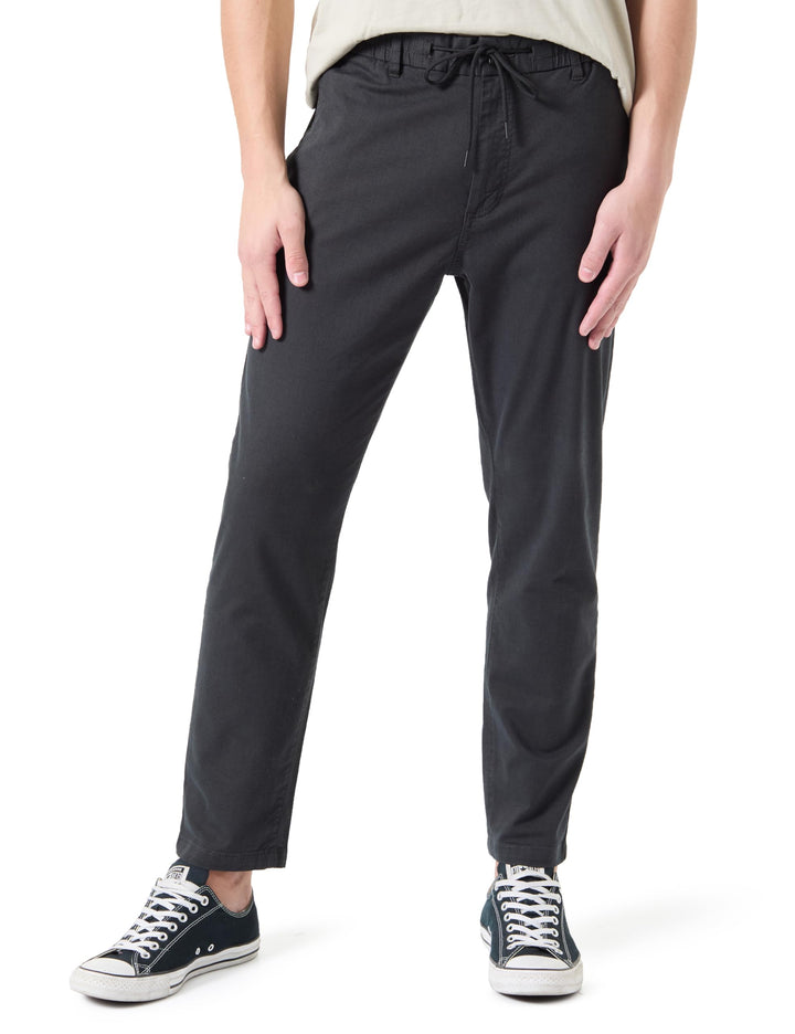 BOSS Herren Trousers_Flat 36W / 30L Black1, 36W / 30L Black1