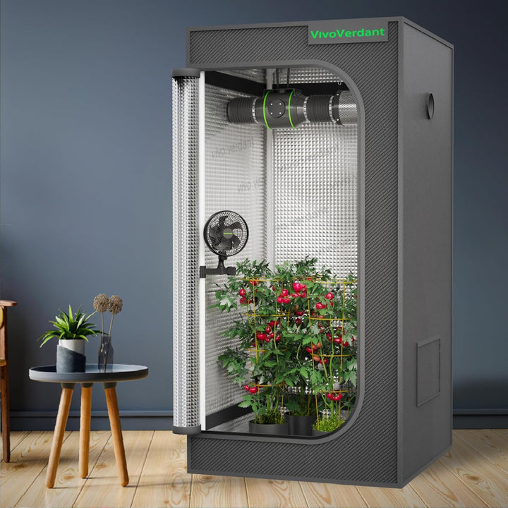 6'' Grow Ventilator mit Clip, EC Motor, IP-54 6-Zoll-Anklemmventilator für Grow Tent, Oszillierender