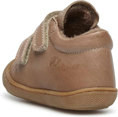 Naturino Cocoon VL-Lauflernschuh aus Nappaleder-Altrosa 21 EU Taubengrau, 21 EU Taubengrau