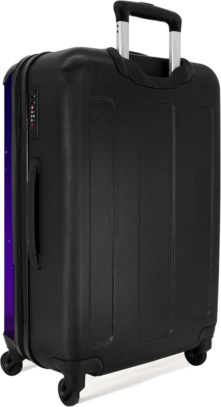 Reisekoffer Geschenk Junge Rollkoffer Reisekoffe Trolli Suitcase Koffer Gross Kinder - Gaming - Neon