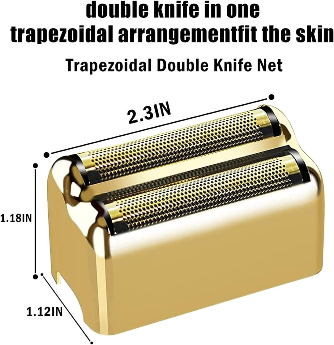 AUDOC 2PCS Rasierer Ersatzfolienkopf Kompatibel mit BaByliss Doppelfolienrasierer, Ersatzfolie Kompa