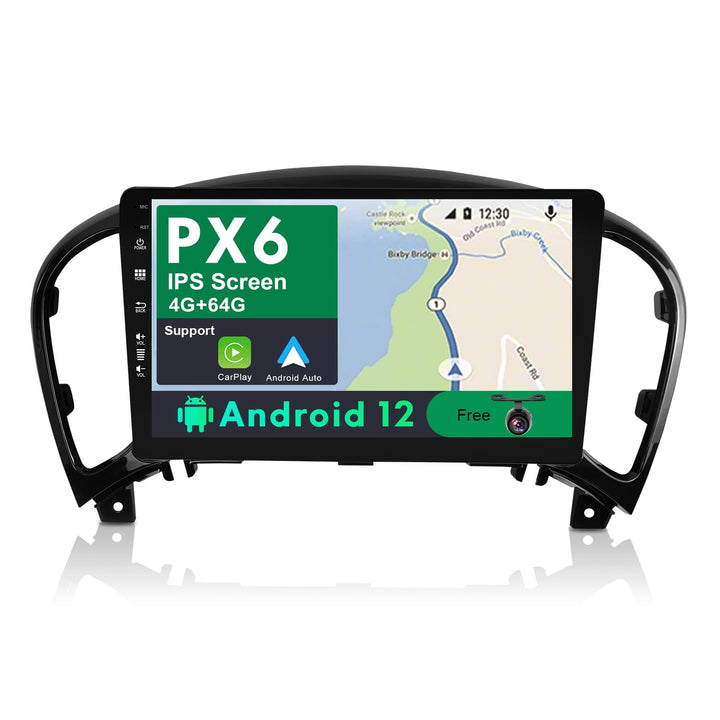 JOYX Android 10 Autoradio Passt für Nissan Juke J15 (2012-2019) - Rückfahrkamera KOSTENLOS - [4G+64G