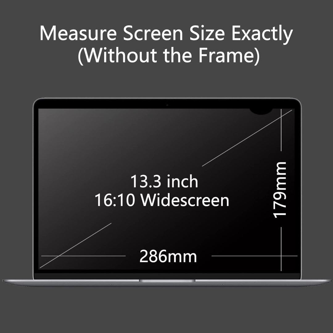 Lonkenn 13.3 Zoll Laptop Privacy Filter, Premium Blickschutzfilter, Robust und Wiederverwendbar, Pri