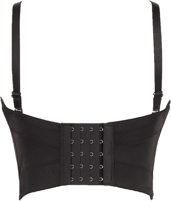 Woboren Damen Korsett Bustier BH Dessous Tank Top Trägertop Crop Top Corsage Schlanke Weste 