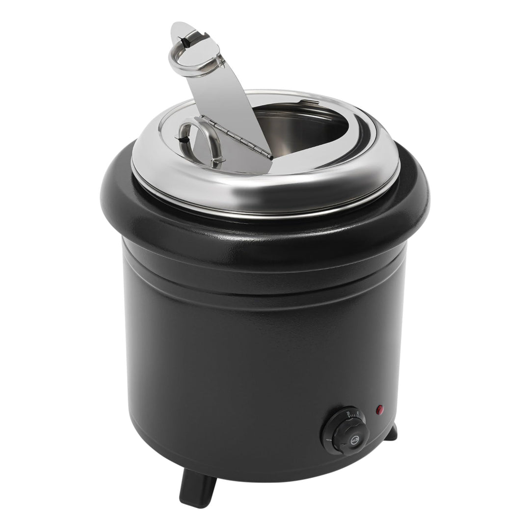 13 L Dampf-Warmhaltefunktion Warmhaltebehälter Suppentopf Elektrisch Essen Wasserdampf gleichmässige