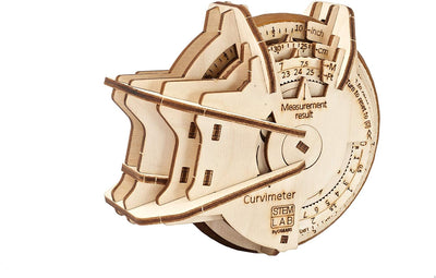 UGEARS STEM Lab 3D Puzzle - STEM Set - Modellbausatz aus Holz - Kreatives STEM Spielzeug mit App - M