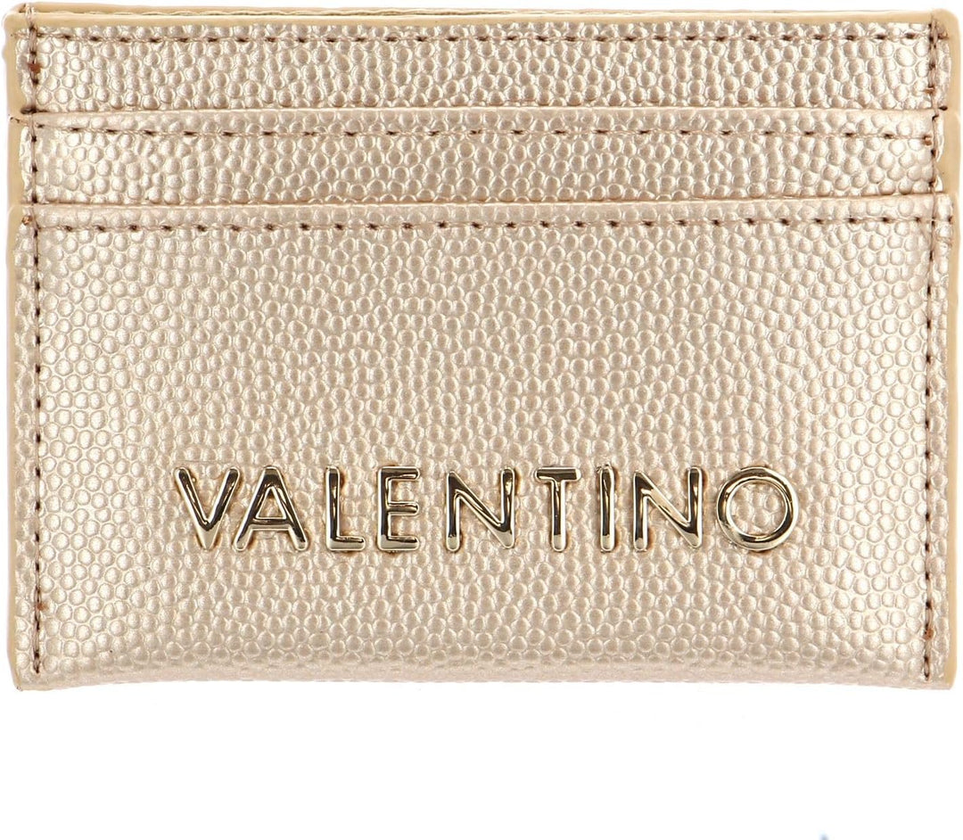 Valentino Unisex Divina Reisezubehör-Brieftasche, Gold