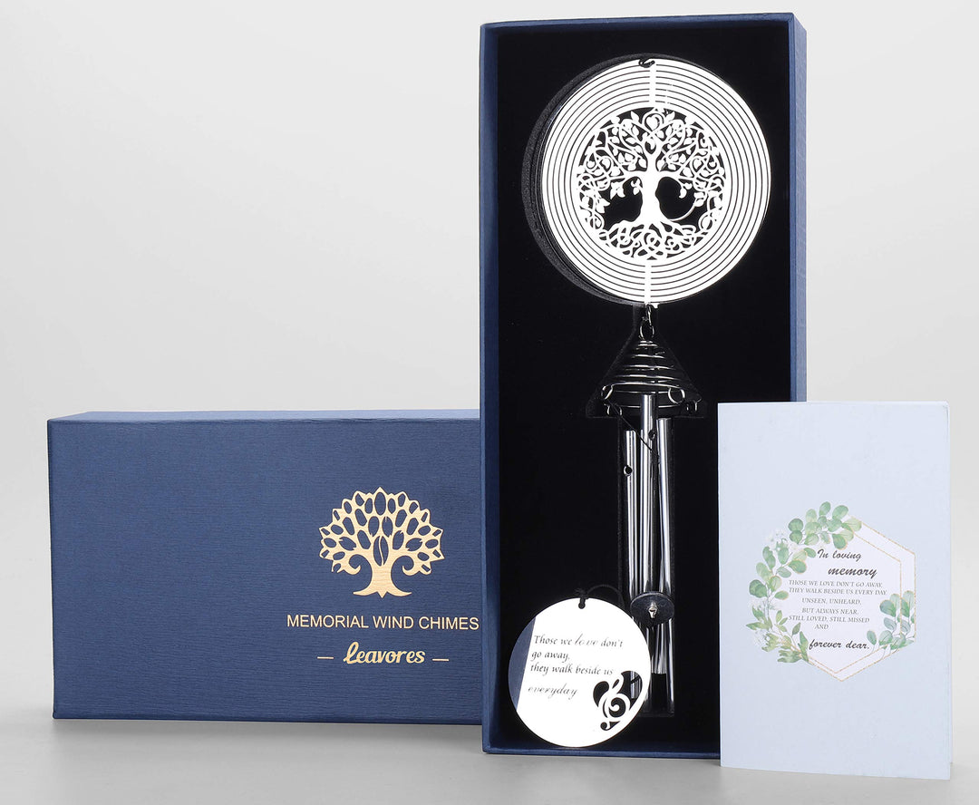 Trauer-Windspiel mit Baum des Lebens Windspiel – Gedenk-Windspiele für den Verlust eines geliebten M