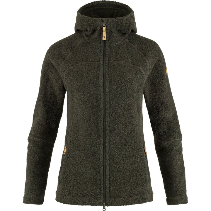 Fjällräven Damen Fleece Sweatshirt XS Deep Forest, XS Deep Forest